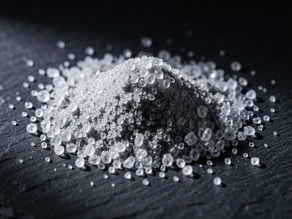 Crystalline supplement powder macro